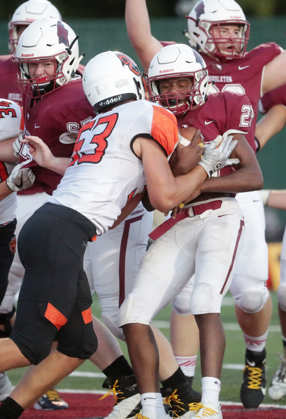 Middleton vs Verona Big Eight Conference football game